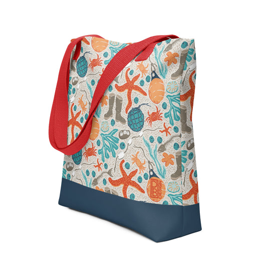 AK Beach Combing Tote Bag