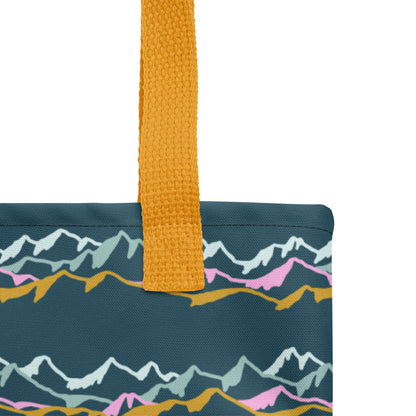 Mountain Silhouette Tote bag