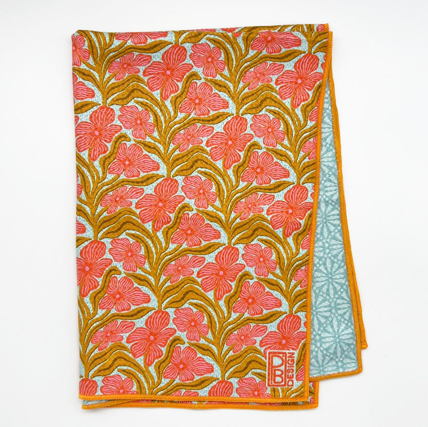 Whimsical Blooms Tea Towel